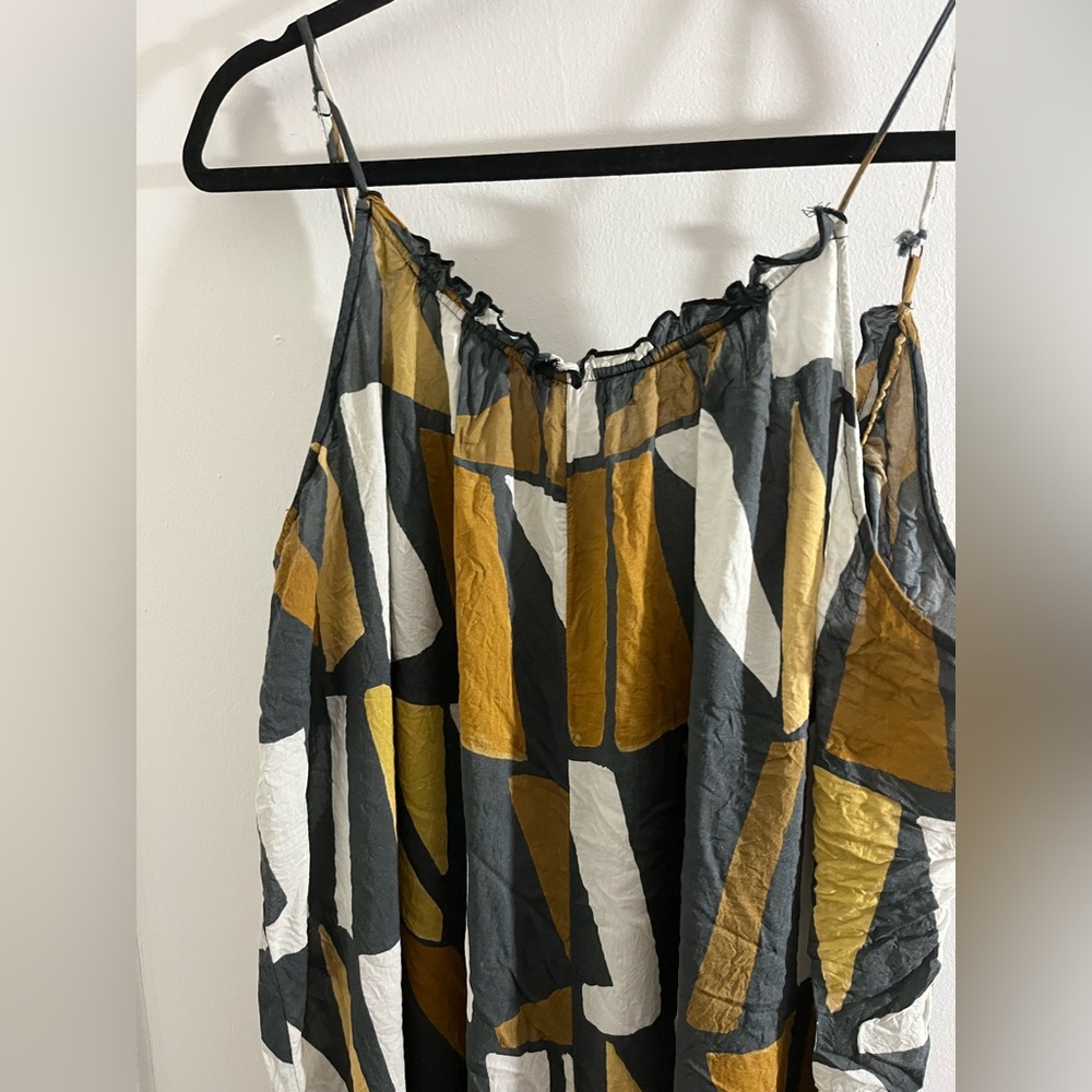 Anthropologie Geometric Jumpsuit - Picture 3 of 11
